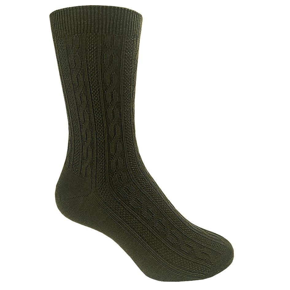Designer Textiles Merino Cable Sock